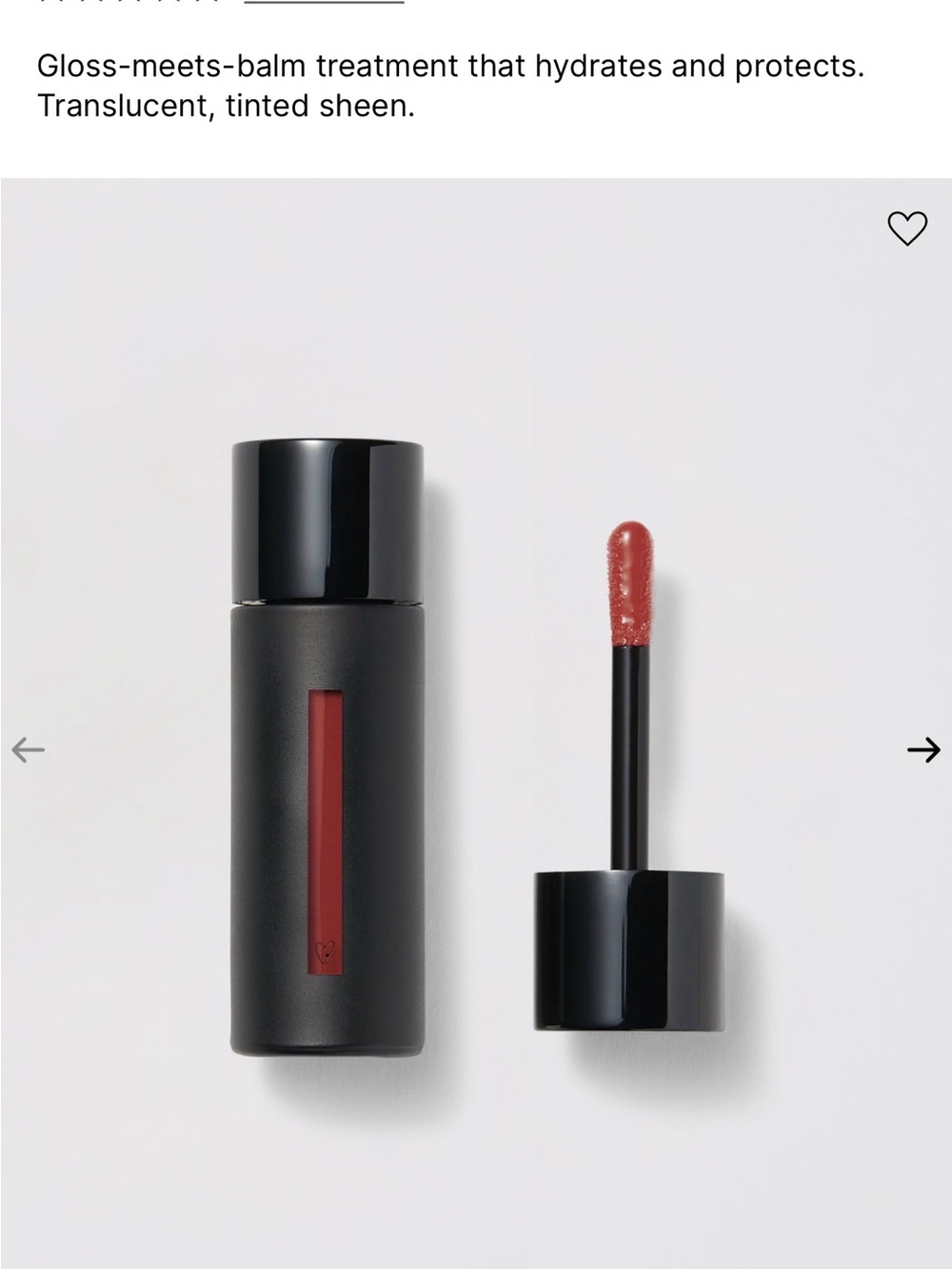 Westman Atelier squeaky clean gloss- Pipsqueak